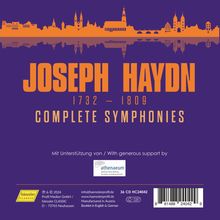 Joseph Haydn (1732-1809): Complete Symphonies, 36 CDs