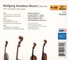 Wolfgang Amadeus Mozart (1756-1791): Streichquartette Nr.14-19, 3 CDs