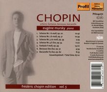 Frederic Chopin (1810-1849): Klavierwerke "Frederic Chopin Edition Vol.5", CD