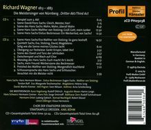 Richard Wagner (1813-1883): Die Meistersinger von Nürnberg (3.Aufzug), 2 CDs