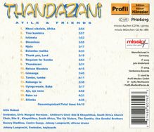 Atile &amp; Friends: Thandazani, CD