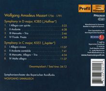 Wolfgang Amadeus Mozart (1756-1791): Symphonien Nr.35 &amp; 41, CD