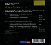 Gustav Mahler (1860-1911): Symphonie Nr.2, 2 CDs