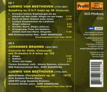 Ludwig van Beethoven (1770-1827): Symphonie Nr.6, 2 CDs