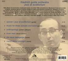 Friedrich Gulda (1930-2000): Jazz At Auditorium, CD