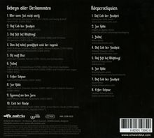 Schwarzblut: Gebeyn Aller Verdammten (Limited), 2 CDs