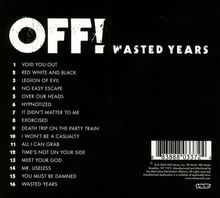 Off!: Wasted Years, CD