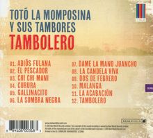 Toto La Momposina Y Sus Tambores: Tambolero, CD