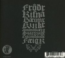 King Of Asgard: Svartrvior, CD