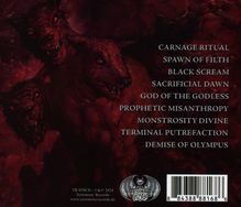 Temple Of Dread: God Of The Godless, CD