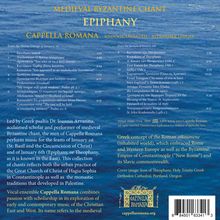 Byzantinische Gesänge zu Epiphanias, CD