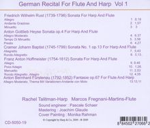 German Recital Flute And Harpe Vol.1, CD