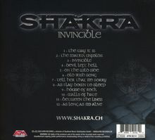 Shakra: Invincible, CD