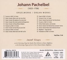 Johann Pachelbel (1653-1706): Orgelwerke, CD