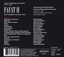 Goethe,Johann Wolfgang von:Faust 2, 2 CDs