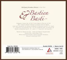 Wolfgang Amadeus Mozart (1756-1791): Bastien &amp; Bastienne, CD