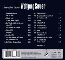 Wolfgang Sauer (geb. 1928): Die großen Erfolge, CD