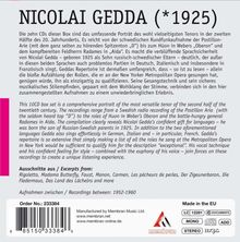 Nicolai Gedda - Gesangskunst in Vollendung, 10 CDs