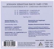 Johann Sebastian Bach (1685-1750): Weihnachtsoratorium BWV 248 (Kantaten 4-6), CD