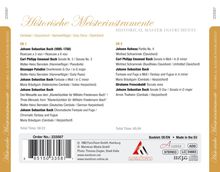 Historische Meisterinstrumente, 2 CDs