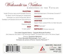 Weihnacht im Vatikan, CD