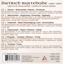 Dieterich Buxtehude (1637-1707): Sämtliche Orgelwerke, 6 CDs