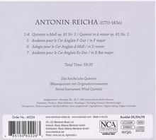 Anton Reicha (1770-1836): Bläserquintett op.91 Nr.2, CD