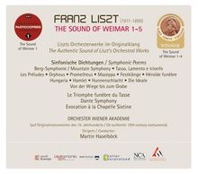 Franz Liszt (1811-1886): Franz Liszt - The Sound of Weimar, 5 CDs