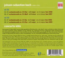 Johann Sebastian Bach (1685-1750): Orchestersuiten Nr.1-4, 2 CDs