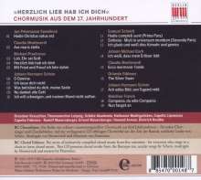 ChorEdition - 17.Jahrhundert "Herzlich lieb hab ich dich", CD