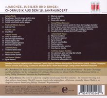 ChorEdition - 18.Jahrhundert "Jauchze,jubilier und singe", CD