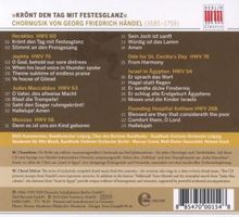 ChorEdition - "Krönt den Tag mit Glanz" (Werke von Händel), CD