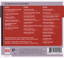 Berühmte Ouvertüren, 3 CDs