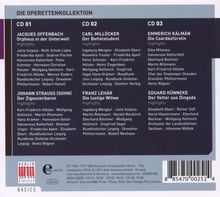 Die Operettenkollektion, 3 CDs
