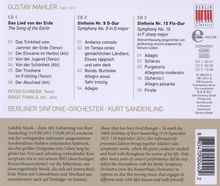 Gustav Mahler (1860-1911): Symphonien Nr.9 &amp; 10 (vervollständigt von Deryck Cooke), 3 CDs