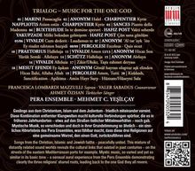 Pera Ensemble - Trialog (Music for the one God), CD