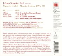 Johann Sebastian Bach (1685-1750): Messe h-moll BWV 232, 2 CDs