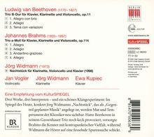 Jörg Widmann (geb. 1973): Nachtstück für Klarinettentrio, CD