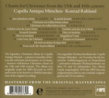 Capella Antiqua München - Chants for Christmas, CD