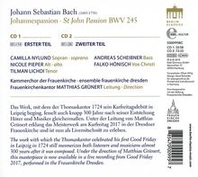 Johann Sebastian Bach (1685-1750): Johannes-Passion BWV 245, 2 CDs