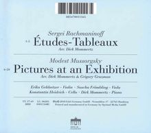 Modest Mussorgsky (1839-1881): Bilder einer Ausstellung (für Klavierquartett) (180g), 1 LP und 1 Single 10"