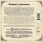 Ragna Schirmer - Madame Schumann (Kammermusik &amp; Klavierwerke), 2 CDs