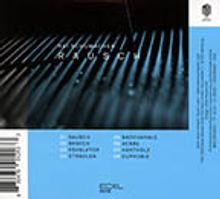 Kai Schumacher (geb. 1979): Klavierwerke "Rausch", CD