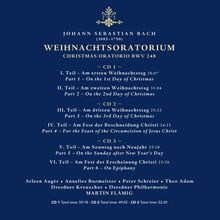 Johann Sebastian Bach (1685-1750): Weihnachtsoratorium BWV 248 (2019 Remastering), 3 CDs