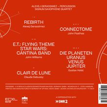 Signum Saxophone Quartet - Starry Night (Werke für Percussion &amp; Saxophonquartett), CD