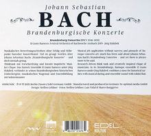 Johann Sebastian Bach (1685-1750): Brandenburgische Konzerte Nr.1-6, 2 CDs