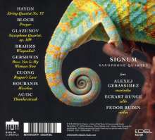 Signum Saxophone Quartet - Chameleon, CD