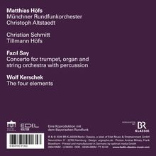Matthias Höfs, Münchner Rundfunkorchester, Christoph Altstaedt. Titel: Fazil Say, Wolf Kerschek. Berlin Classics Logo.