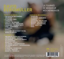 David Bergmüller, La Tournée de Monsieur Weichenberger. 28 Musikstücke, von "Preludio" bis "Gigue". Enthält Menüetten und Sarabanden.