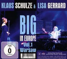 Klaus Schulze &amp; Lisa Gerrard: Big In Europe Vol. 1 - Warsaw 2009 (2DVD + CD), 1 CD und 2 DVDs